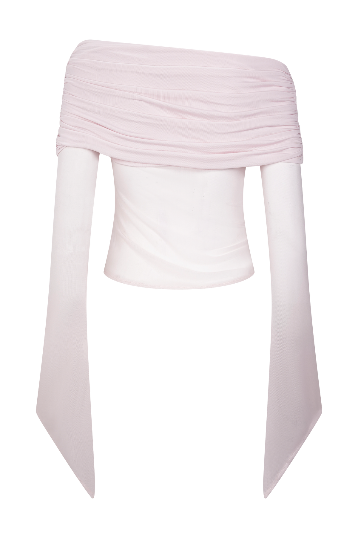 Dahlia One Shoulder Top - Pale Pink #8