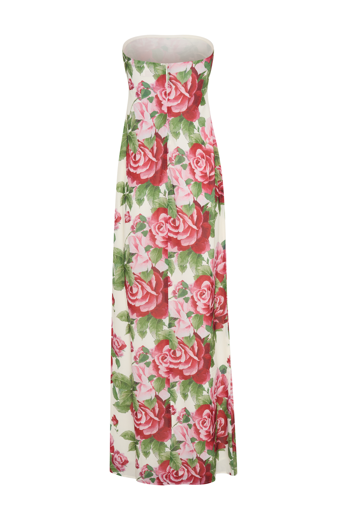 Ella Strapless Chiffon Maxi Dress - Sonia Rose Print #6