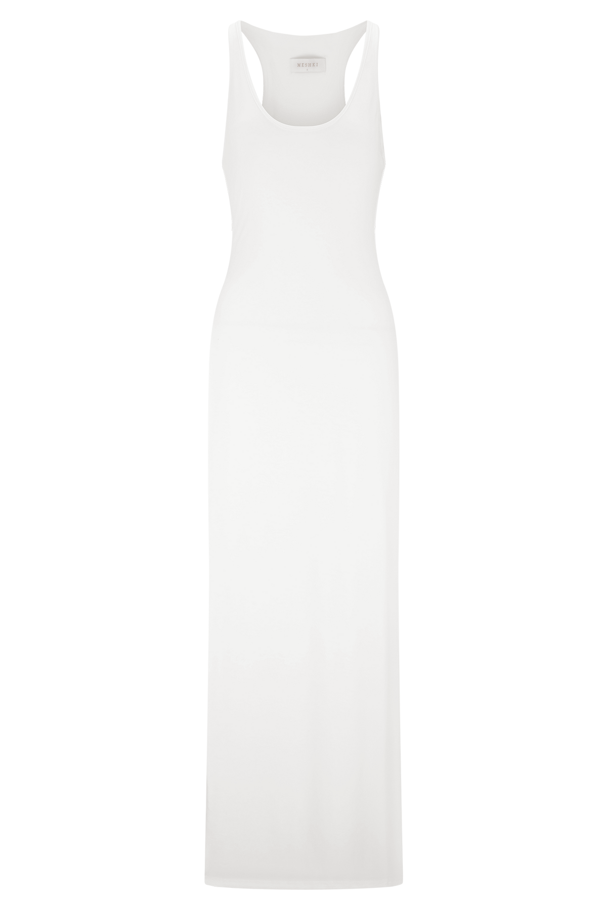 Ellerie Longline Racerback Top - White #11