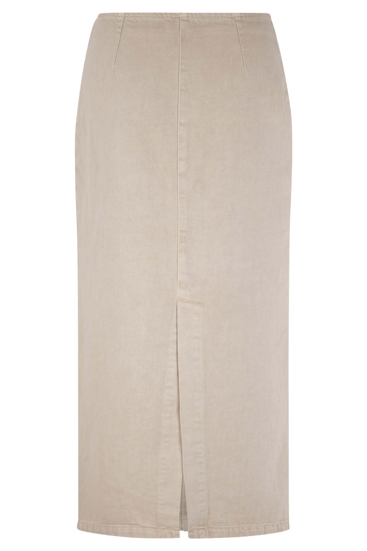 Fallon Denim Midi Skirt - Stone Wash #6
