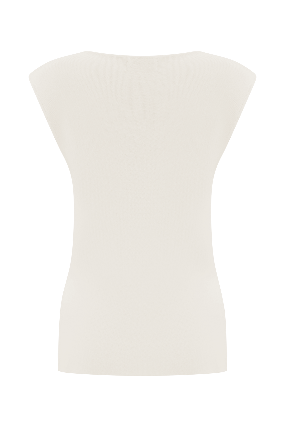 Francisca Cowl Neck Knit Top - White #8