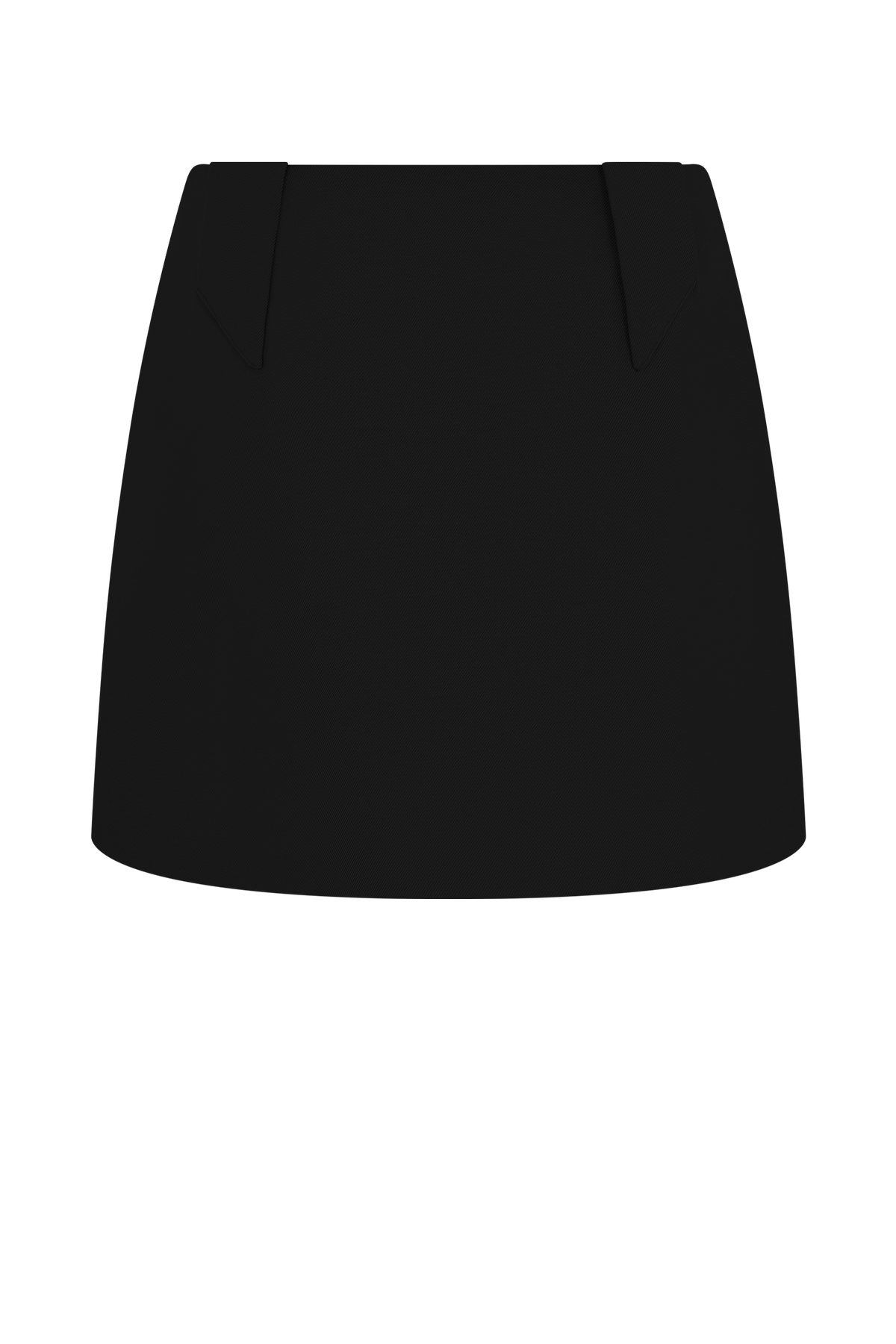 Gina Suiting Mini Skirt - Black