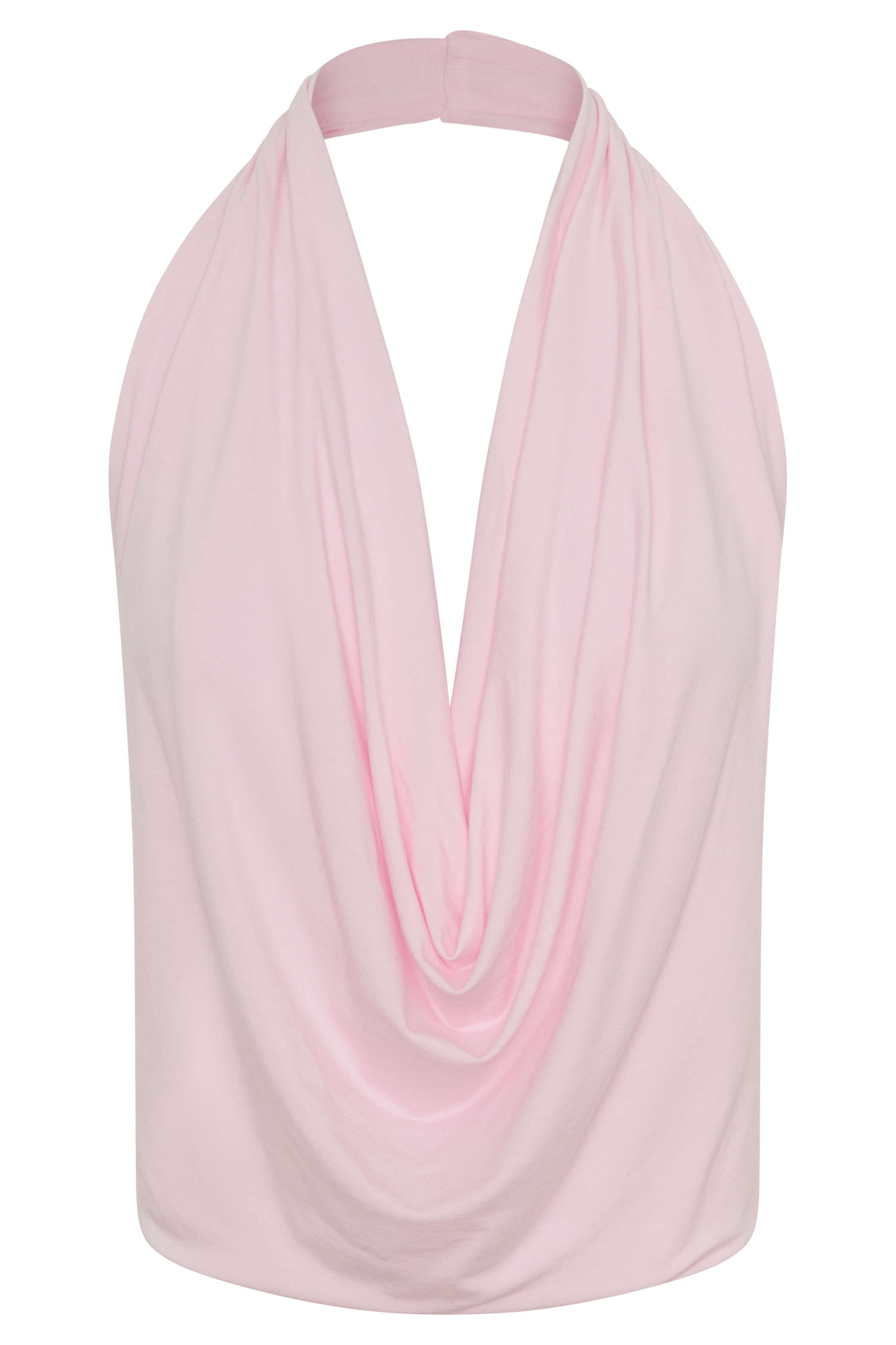 Huyen Cowl Front Modal Top - Ballet Pink #9