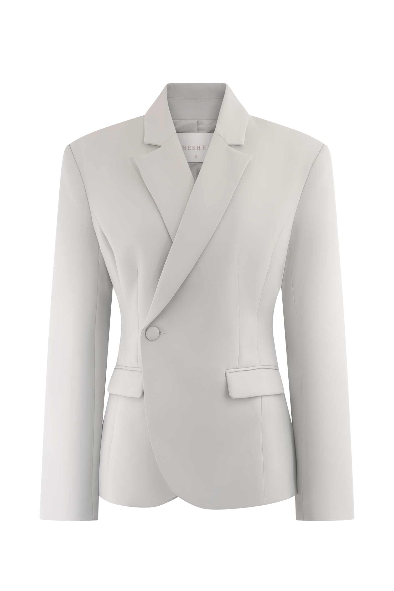 Jameson Cinched Suiting Blazer - Light Sage #10