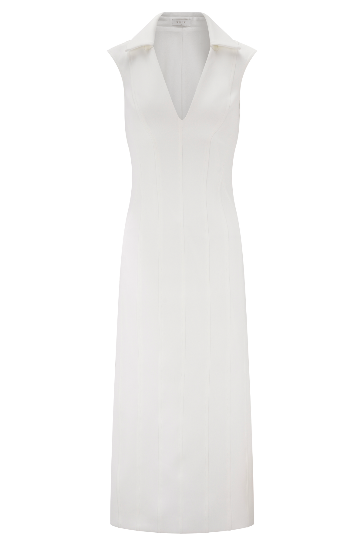 Keagan Sleeveless Midi Dress - Ivory