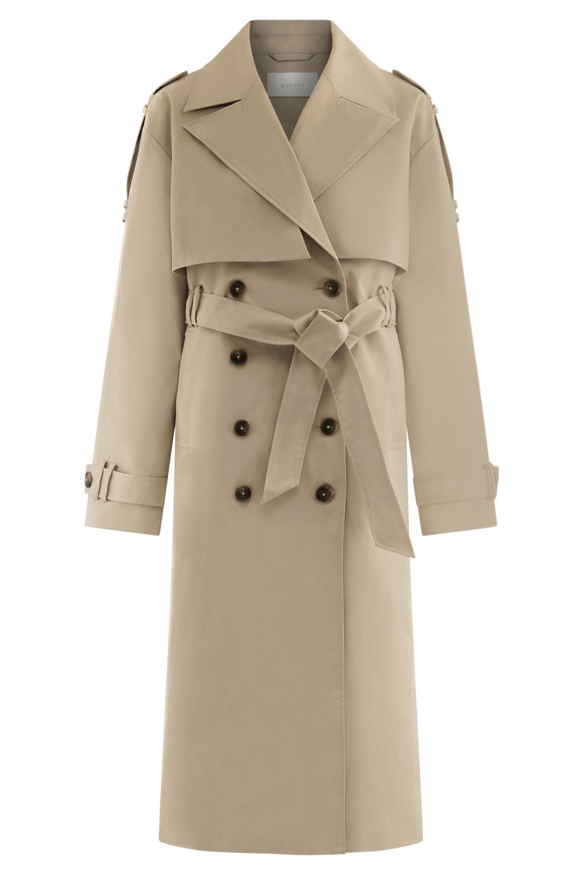 Lois Twill Trench Coat - Camel #9