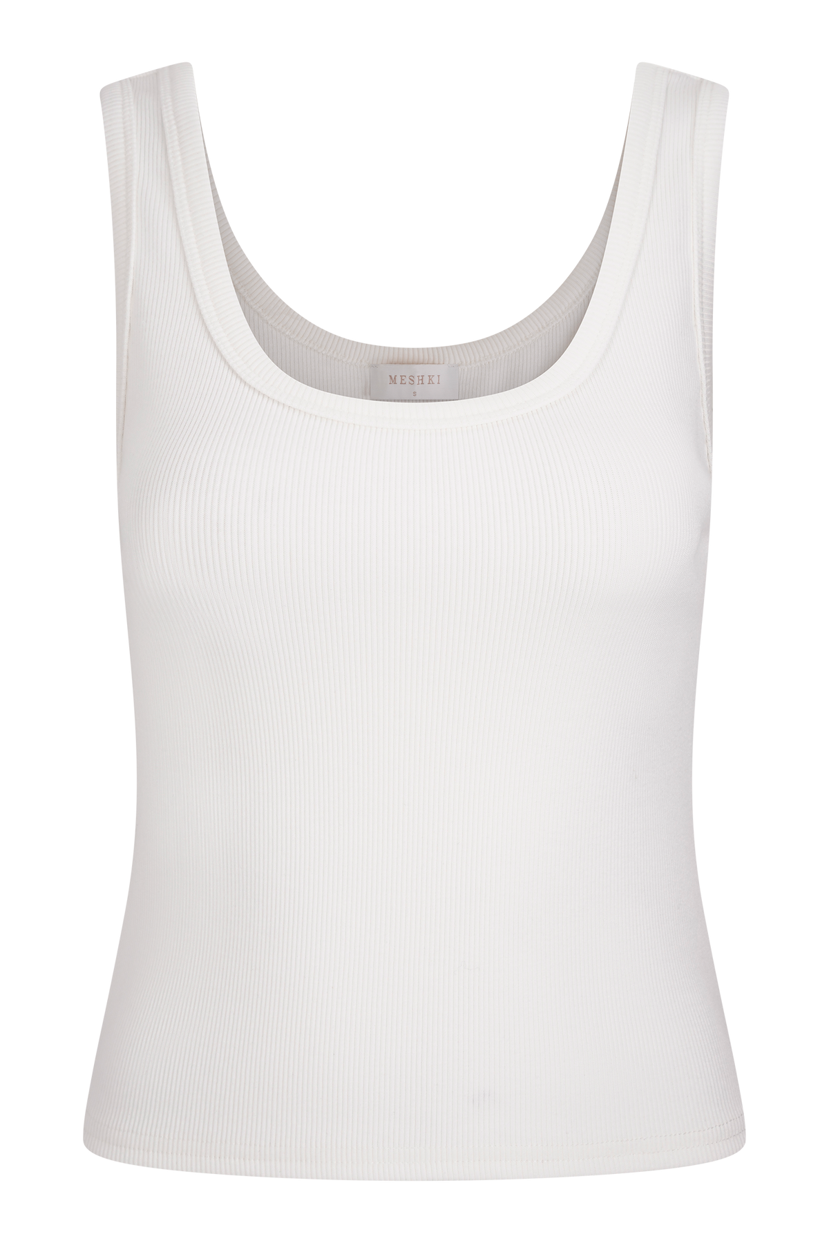 Maeva Scoop Tank Top - Ivory #10