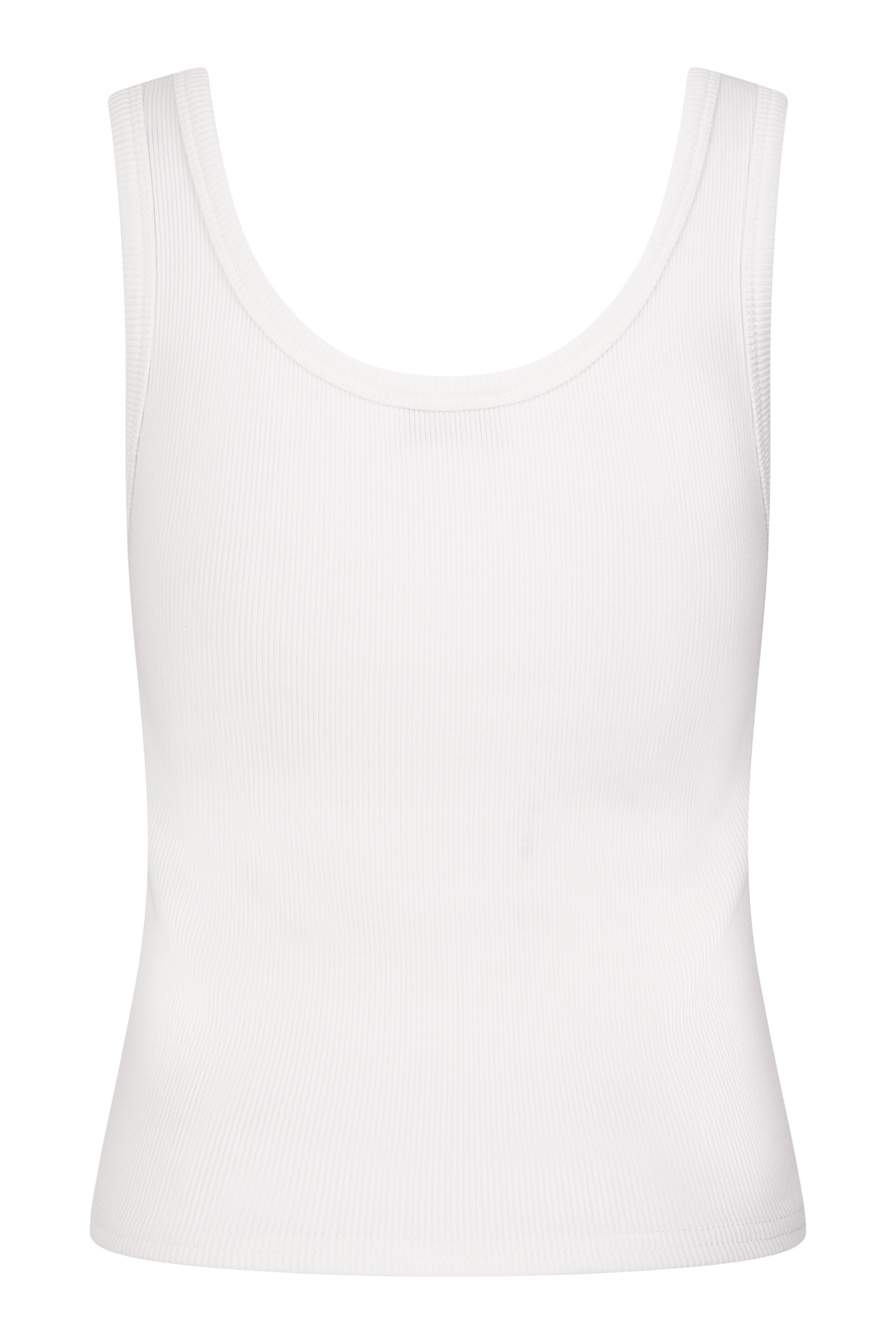 Maeva Scoop Tank Top - Ivory #9