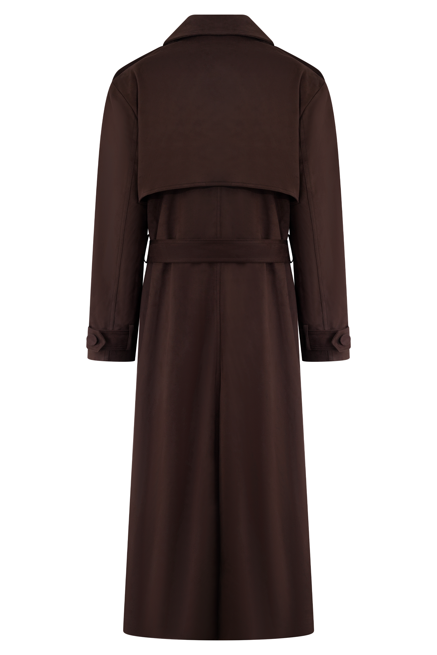 Marc Faux Suede Coat - Cocoa Chocolate #11