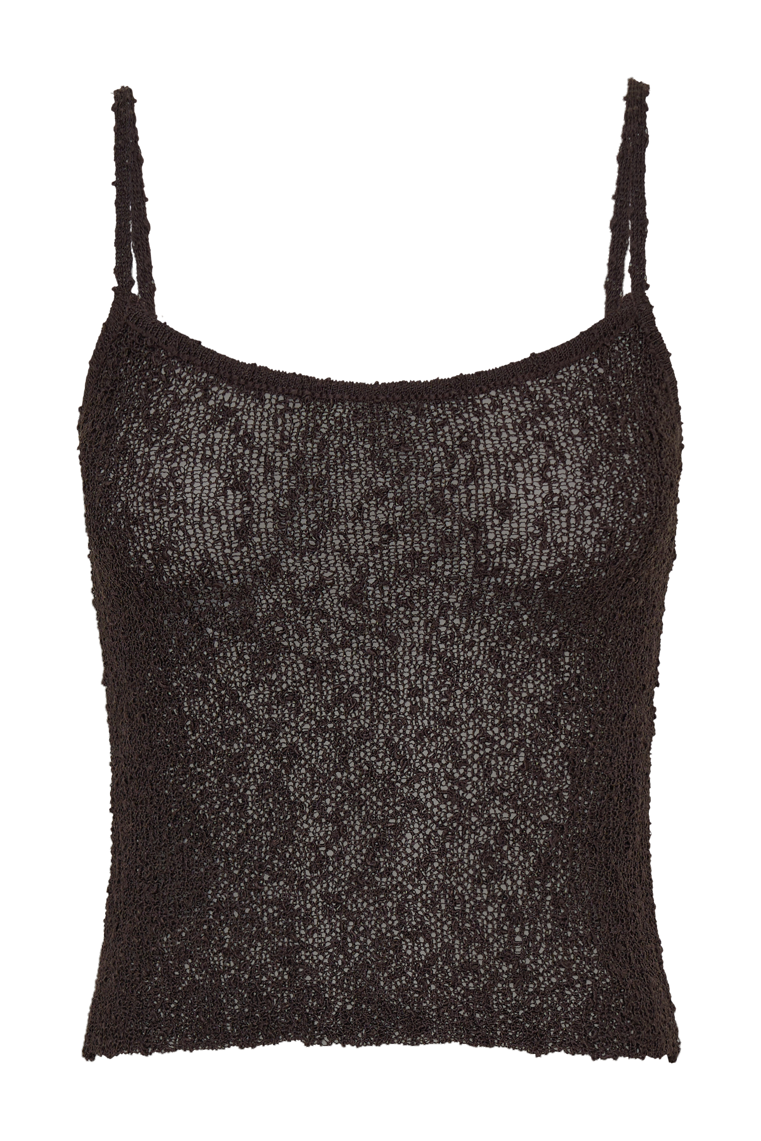Mattais Boucle Knit Top - Dark Chocolate #9