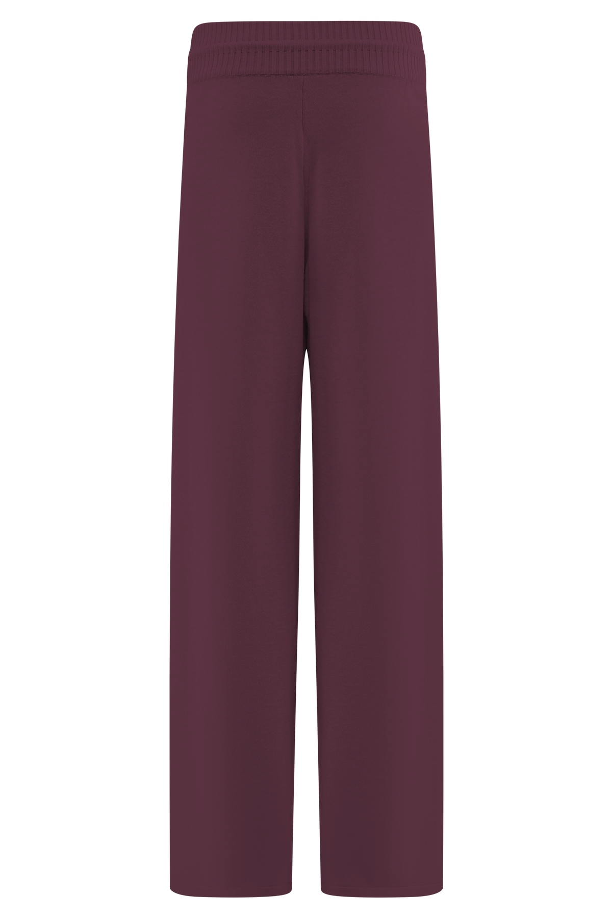 Natalya Knit Wide Leg Pants - Merlot #8