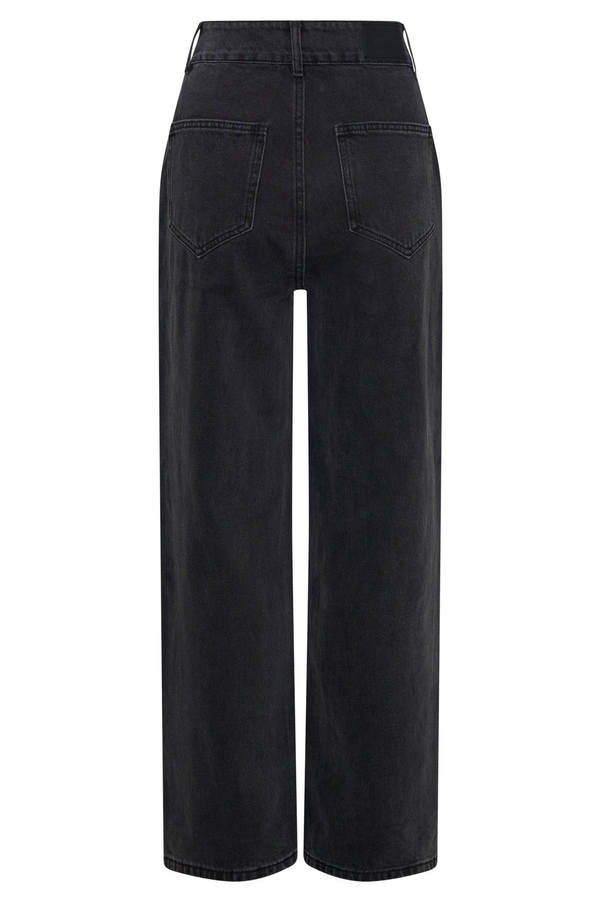 Roxy Wide Leg High Waist Denim Jeans - Washed Black #10
