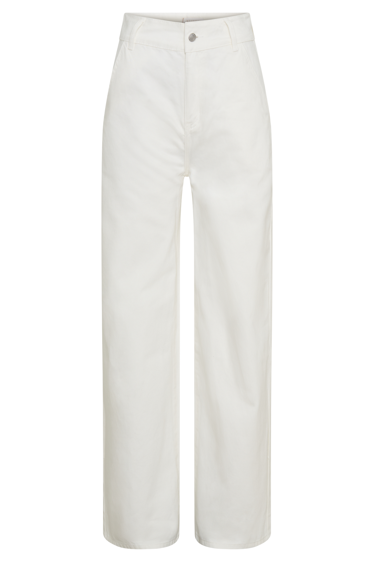 Roxy Wide Leg High Waist Denim Jeans - White