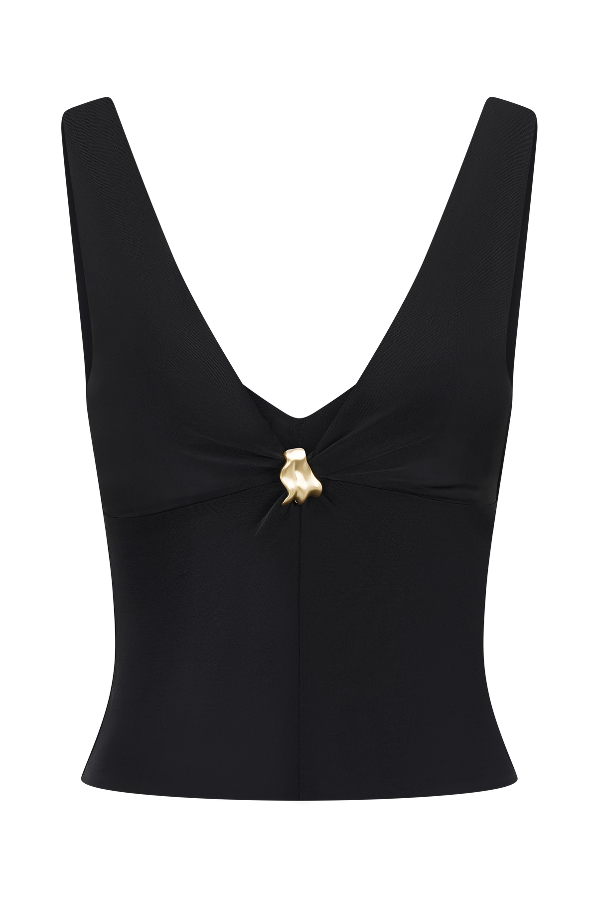 Spencer Slinky Top with Hardware - Black #9