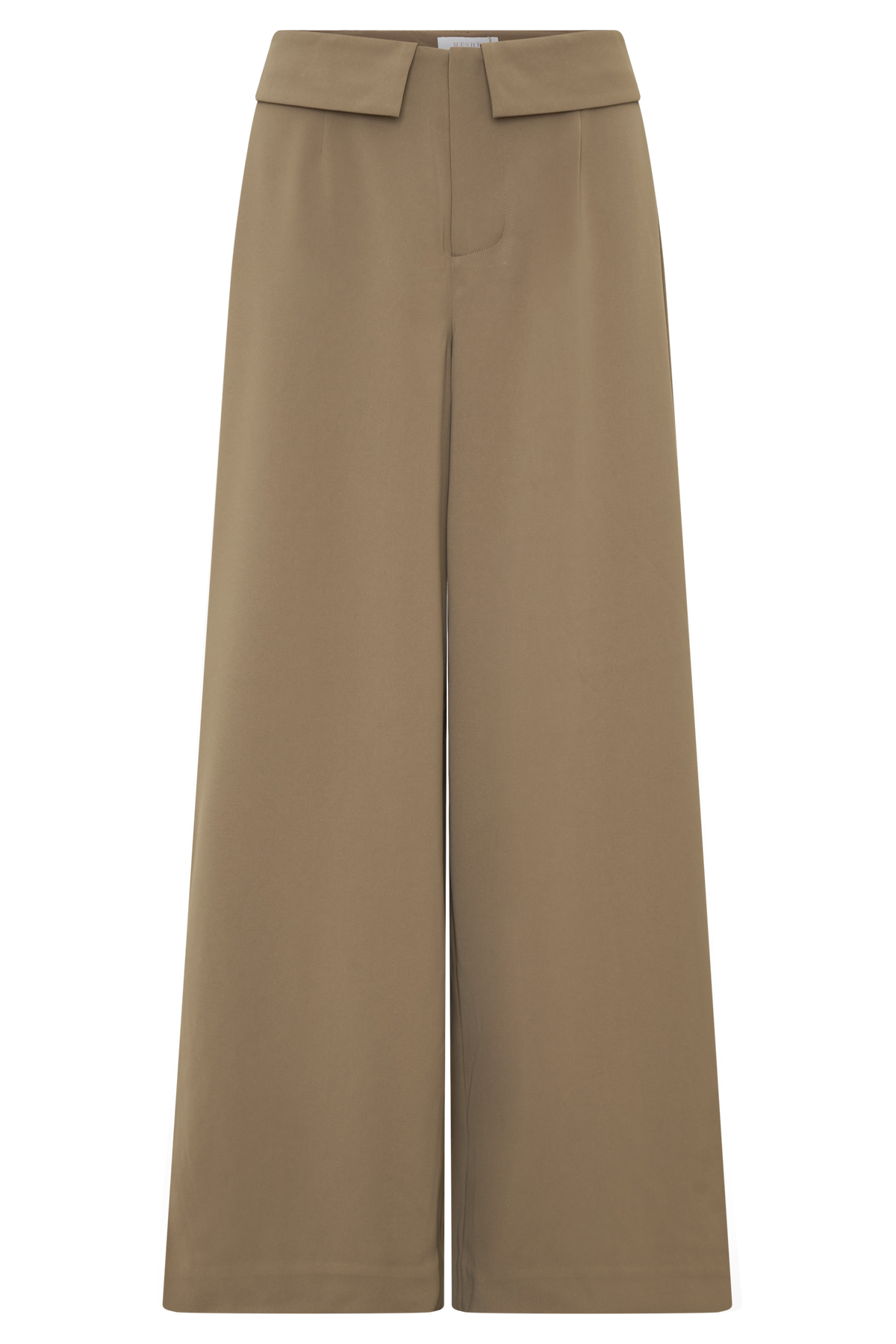 Tanya Wide Leg Suiting Pants - Camel #12
