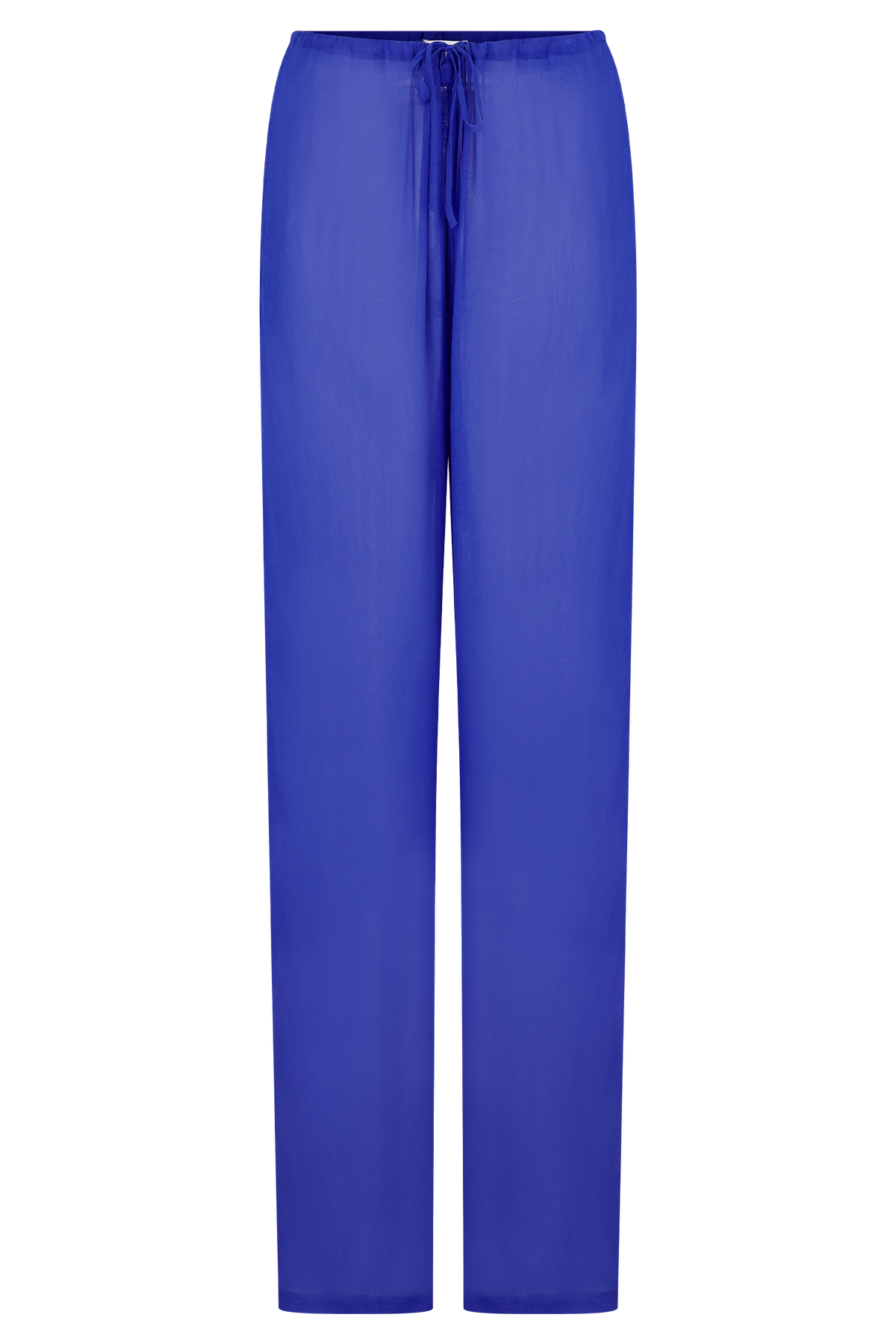 Tonya Sheer Straight Leg Pant - Cobalt Blue