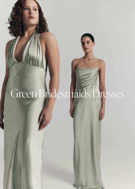 Green Bridesmaids Dresses