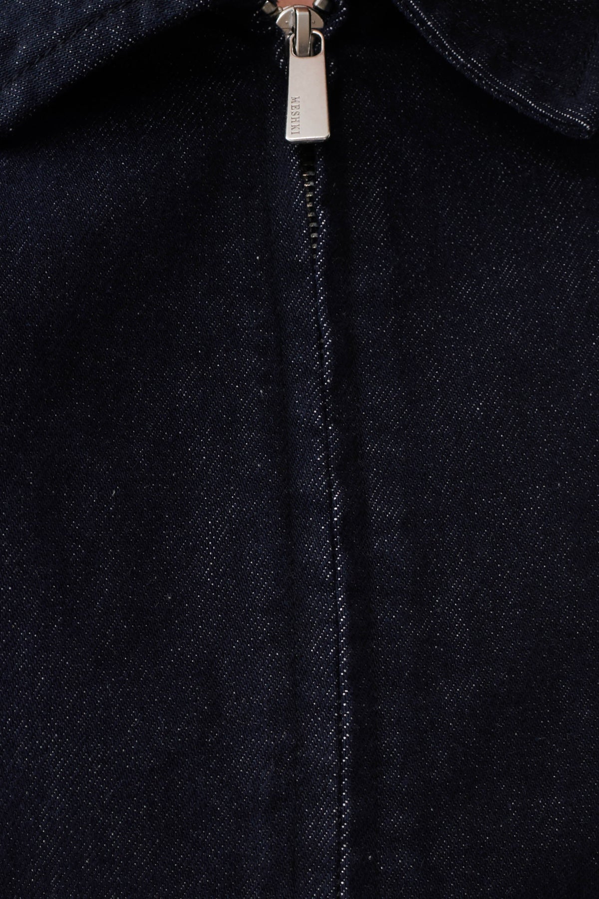 Mariah Denim Zip Jacket - Dark Indigo #5