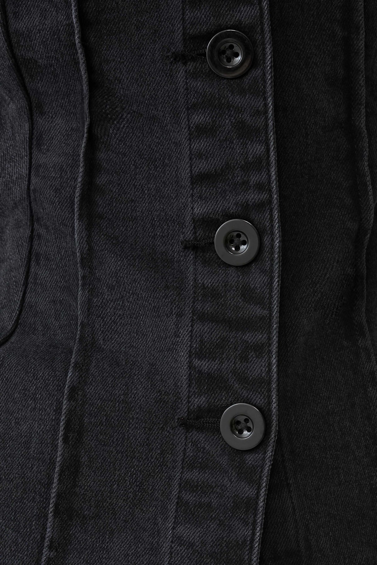 Katerinna Denim Jacket - Washed Black