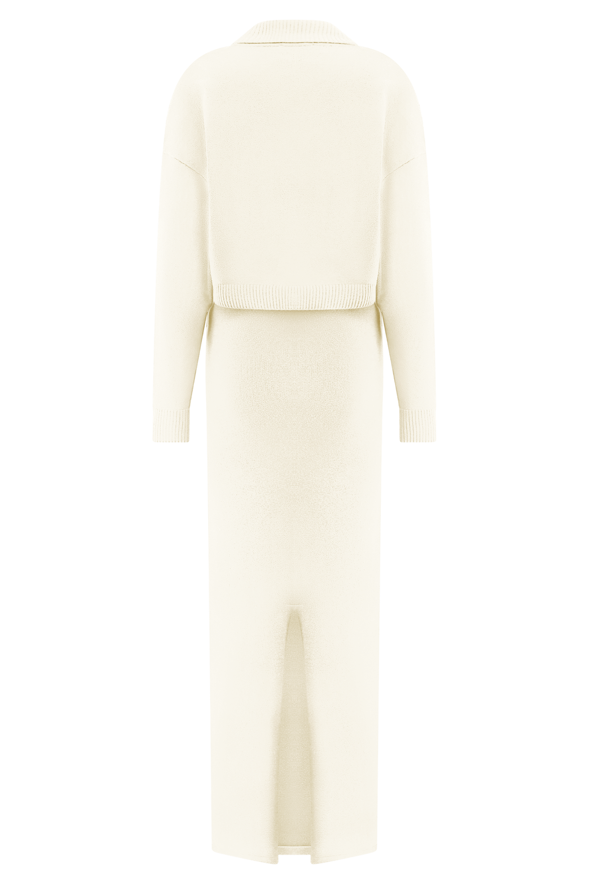 Kingston Knit Maxi Dress - Ivory #12