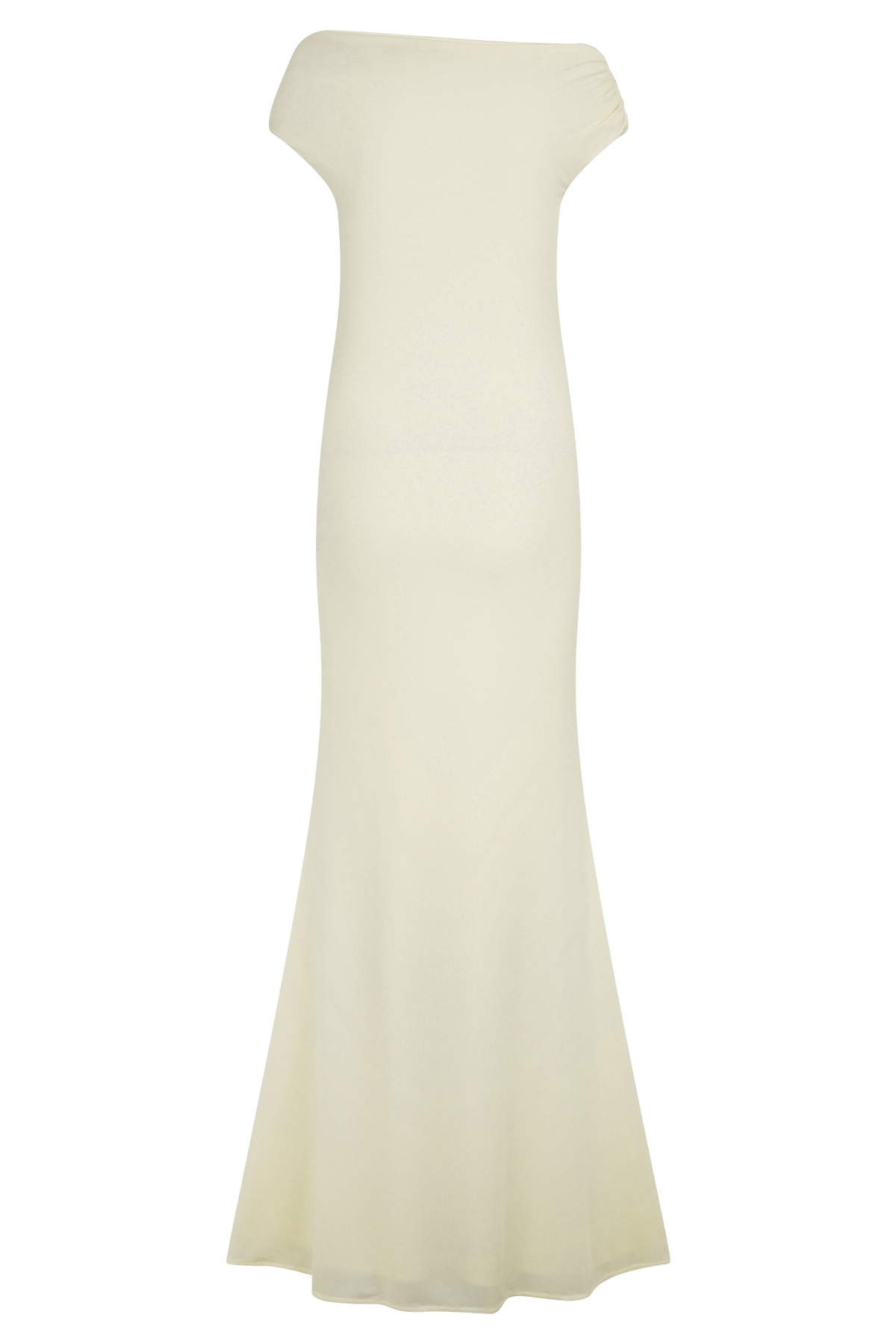 Kinsley Slinky Maxi Dress With Hardware - Ivory #8
