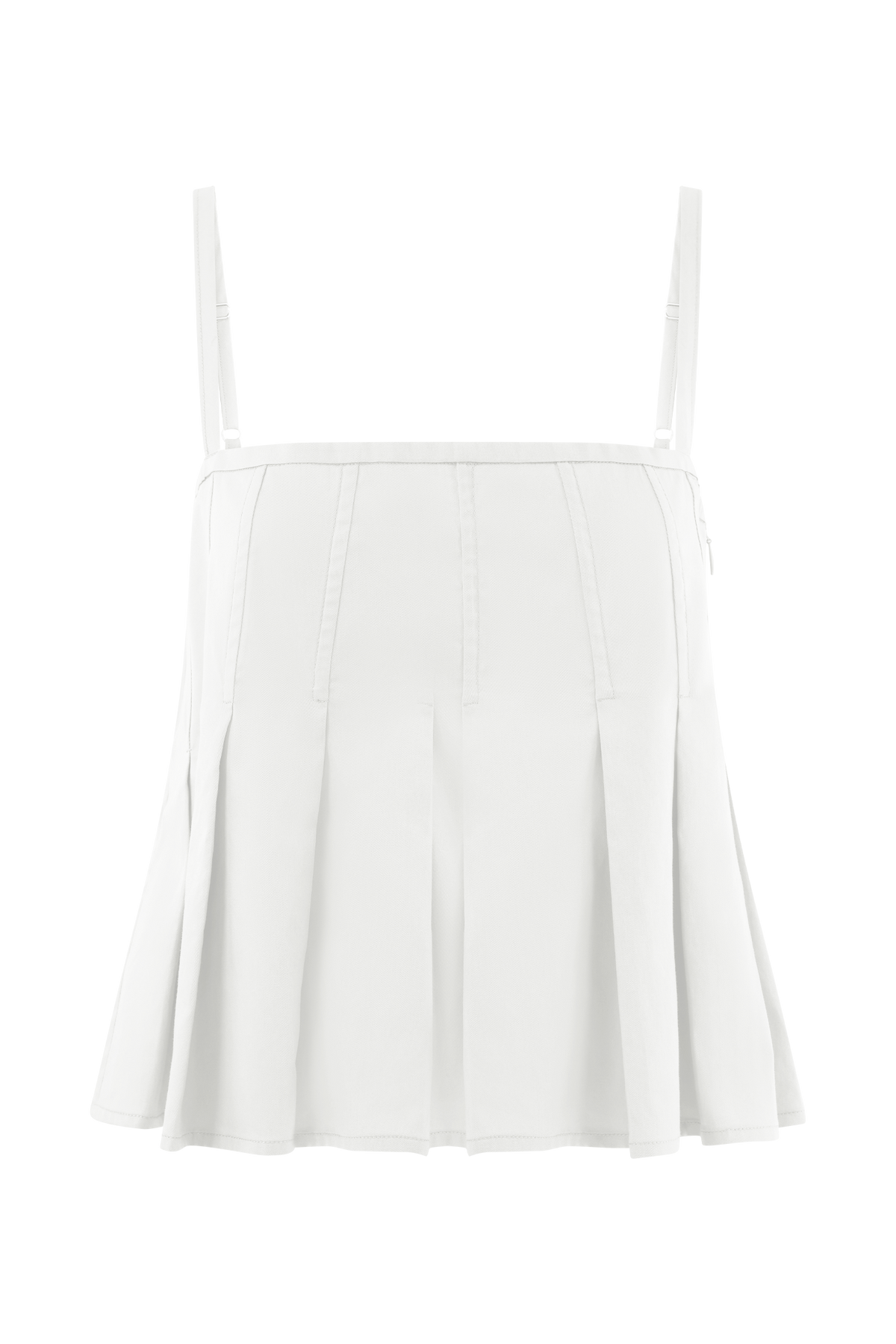 Mae Cotton Top - White #8