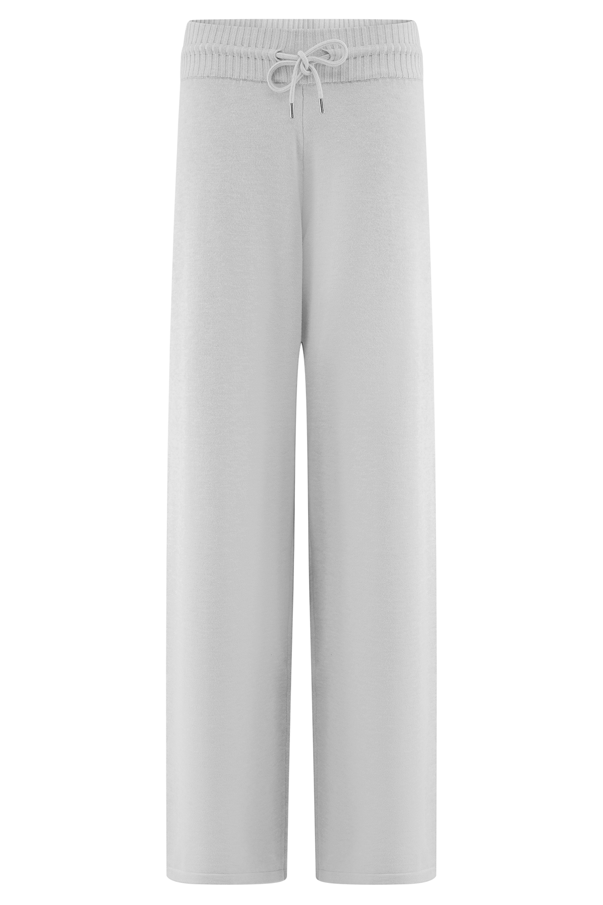Natalya Knit Wide Leg Pants - Heather Grey Marle #7