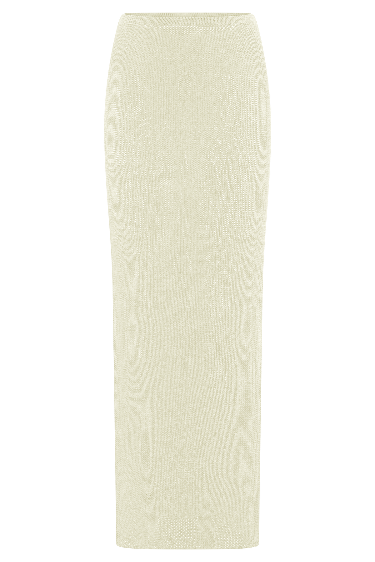 Reagan Knit Maxi Skirt - White #10