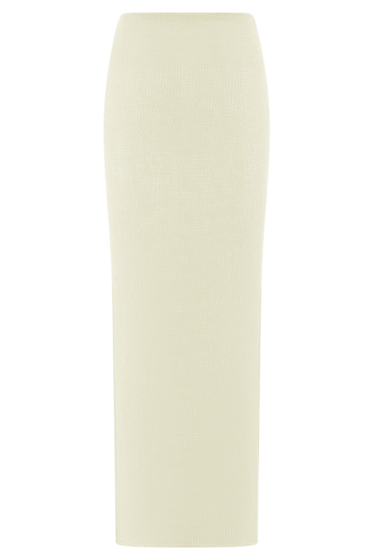 Reagan Knit Maxi Skirt - White #9