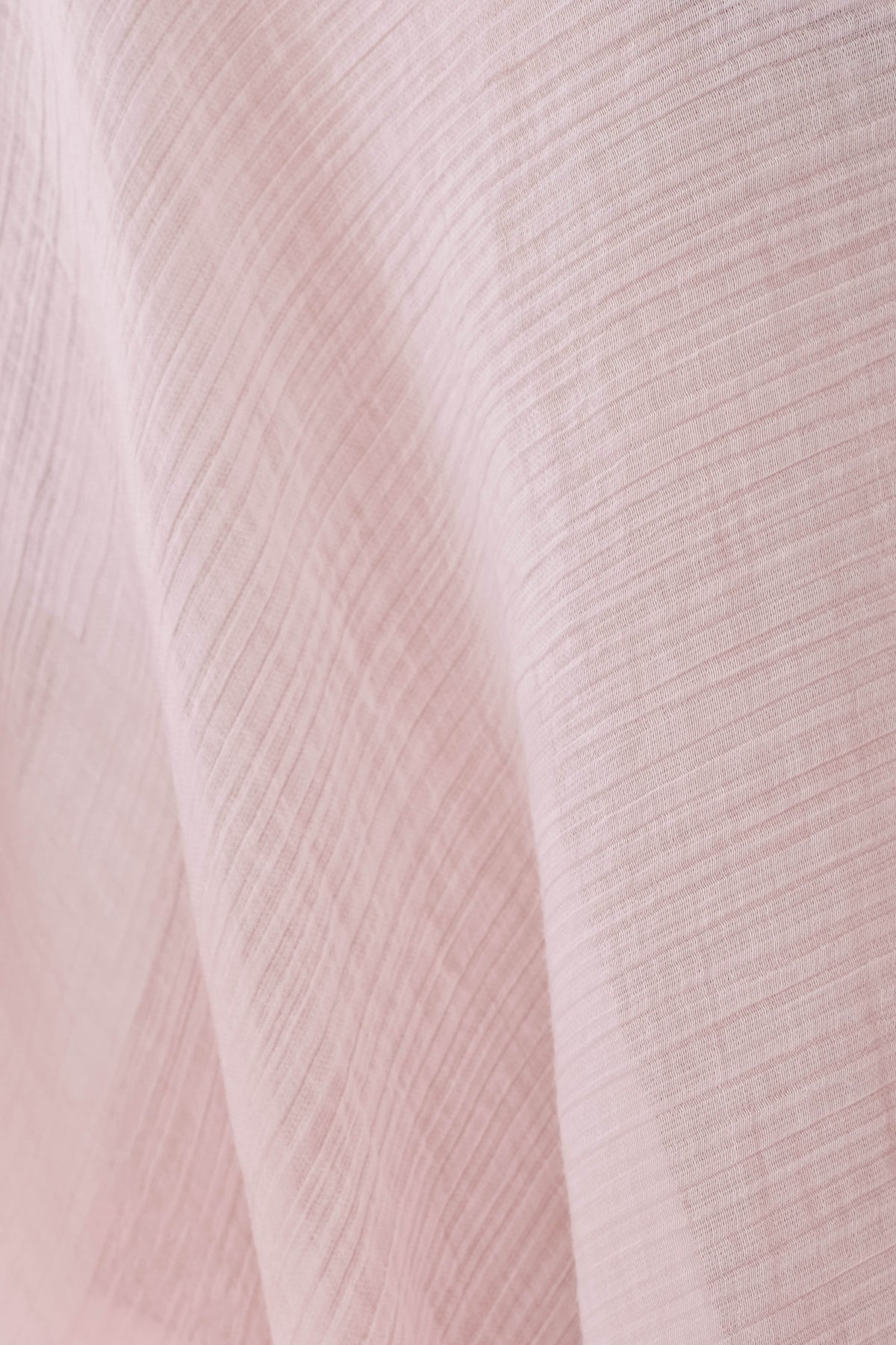 Leilani Sheer Draped Asymmetric Top - Pink #6