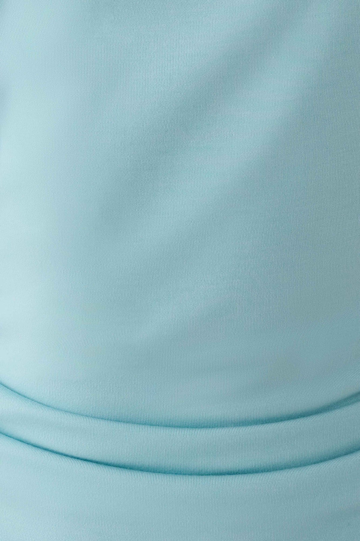 Talise Modal Flounce Short Sleeve Top - Aqua Blue #6