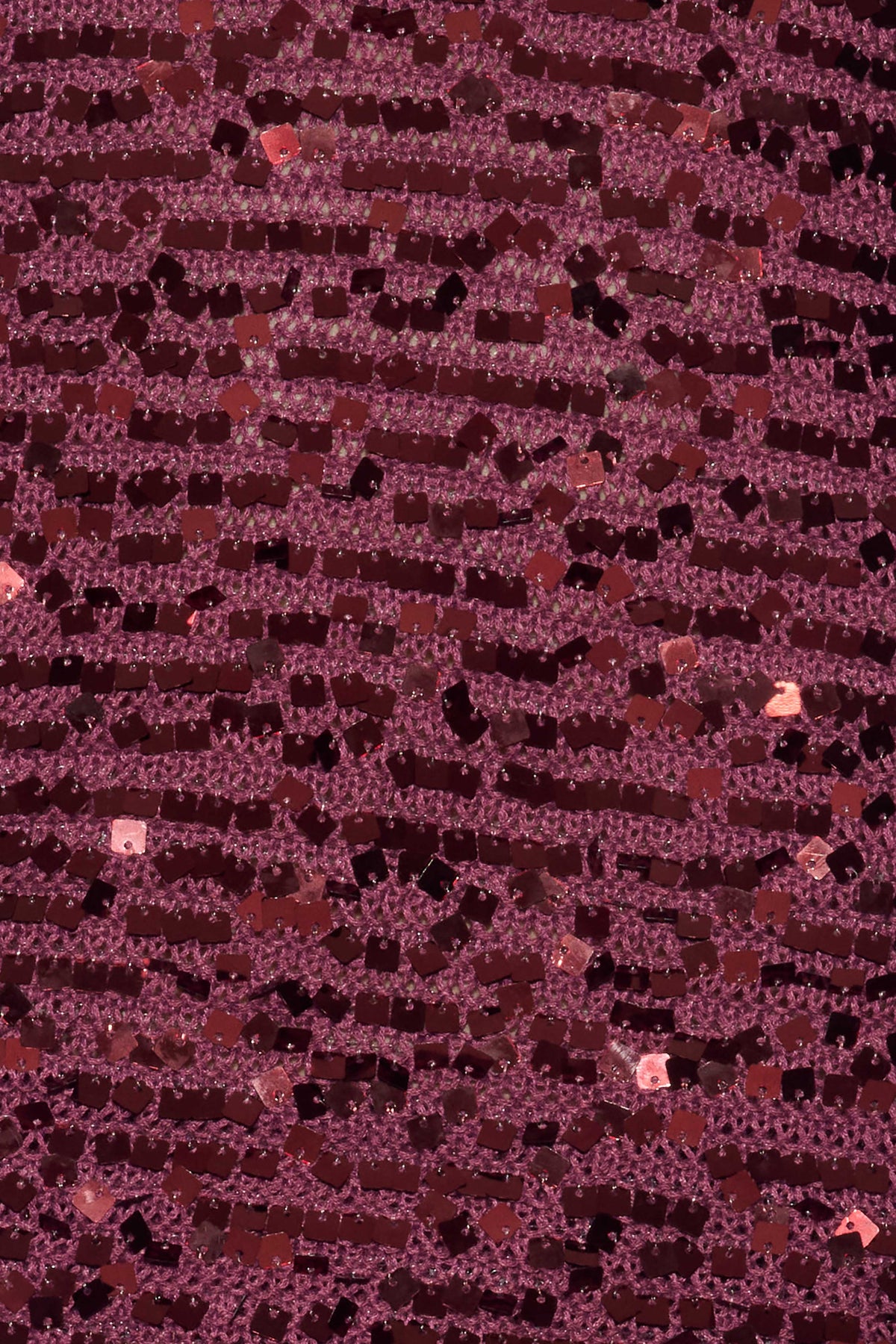 Eloize Sequin Knit Tank Top - Plum #6