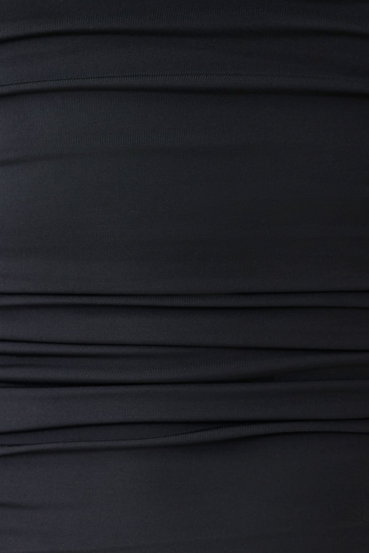 Sabina Cowl Back Long Sleeve Top - Black