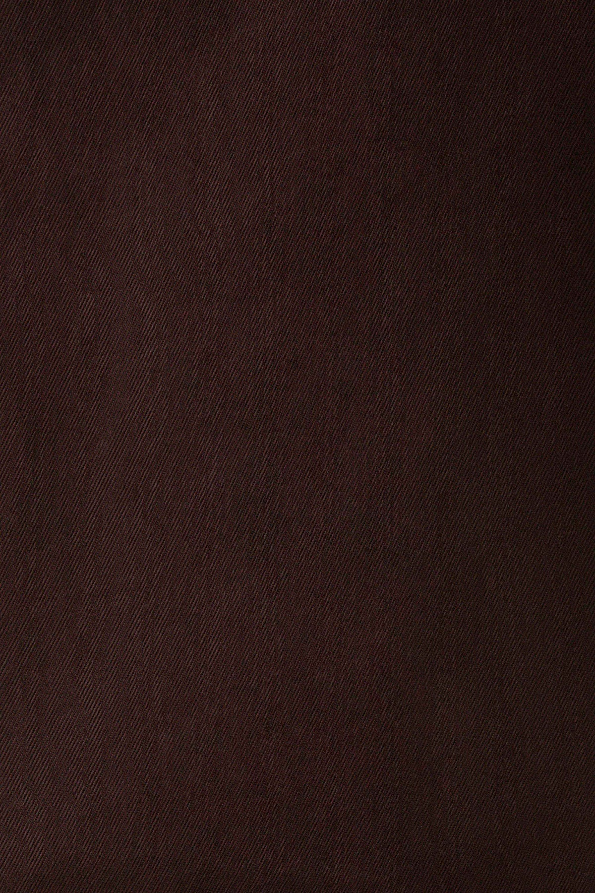 Anamarie Denim Strapless Top - Chocolate #6