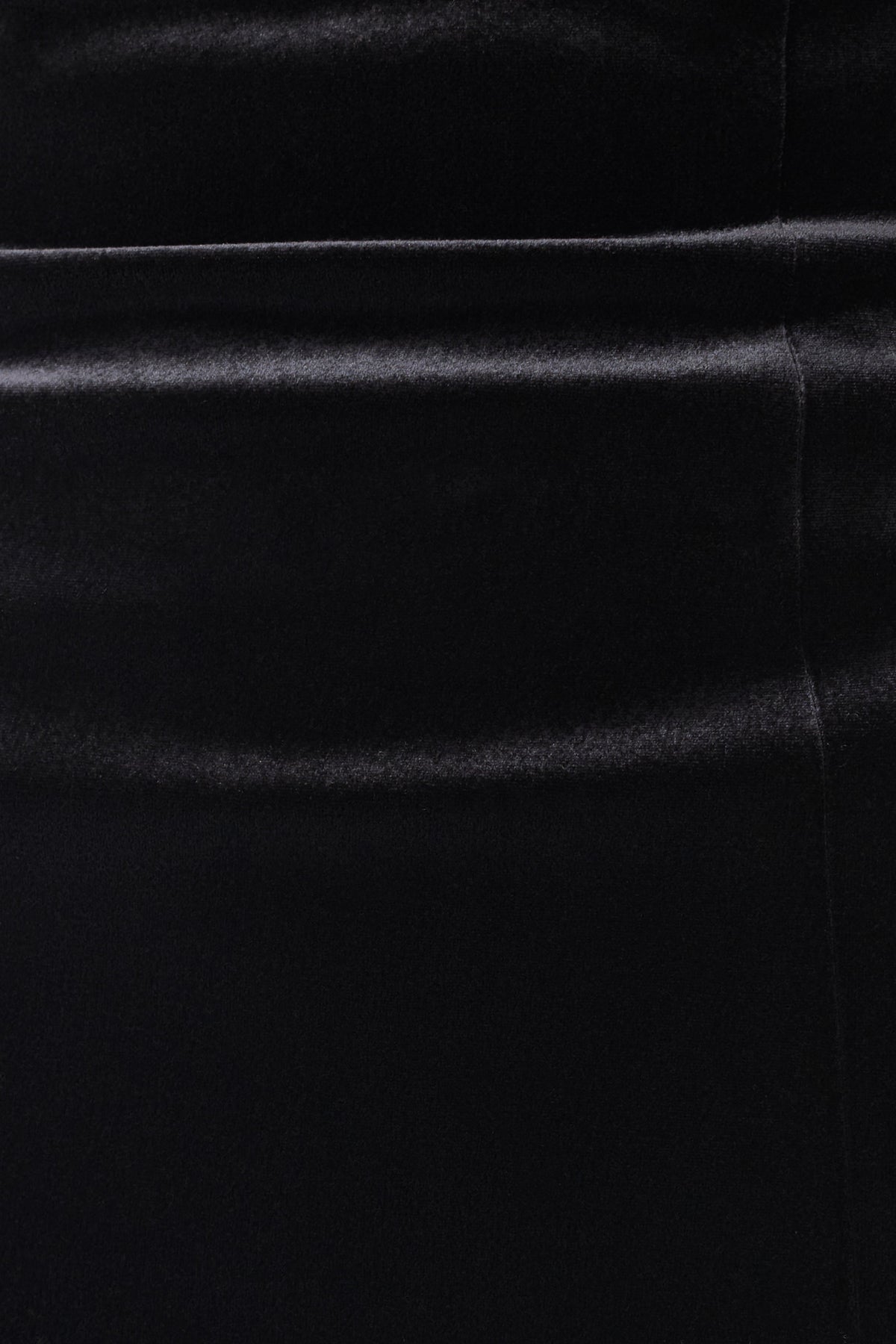 Ariana Abstract Neck Velvet Maxi Dress - Black #5